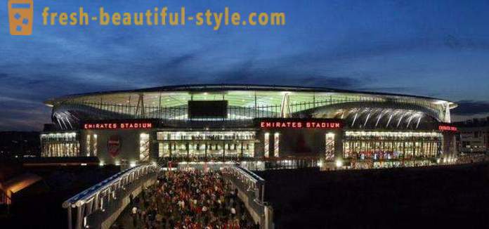 Stadion „Emirates“, Londra: adresa, fotografii, gradul de ocupare