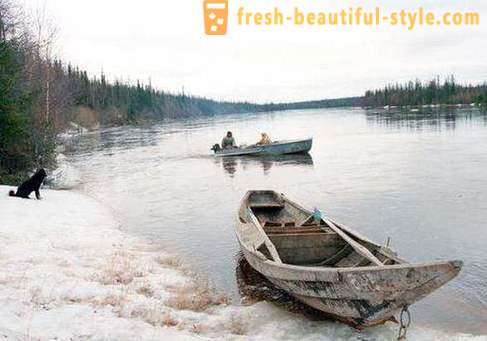 Pescuitul în Khanty-Mansiysk. Râul Khanty-Mansiysk