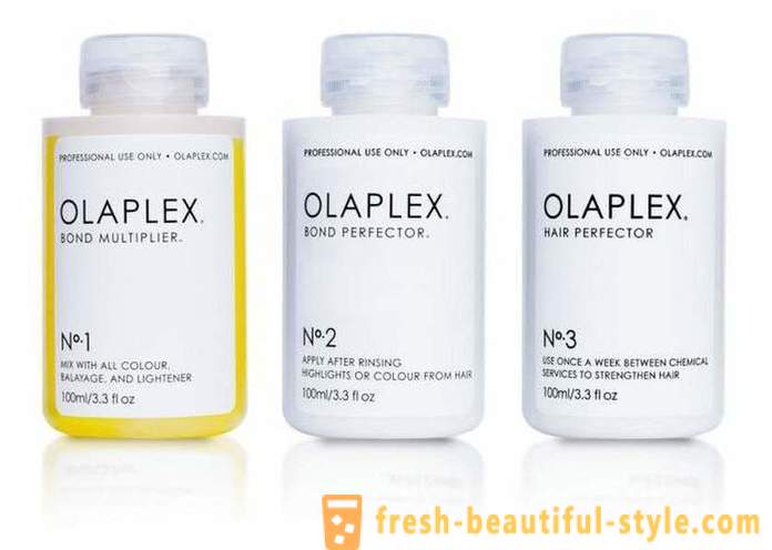 Mijloace pentru a restabili păr Olaplex: comentarii