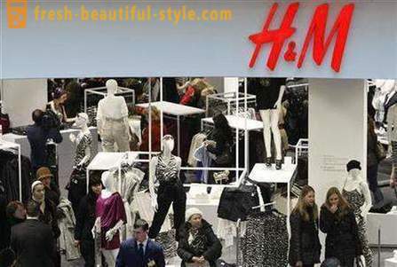 H & M magazin din Moscova, adresa, gama de produse
