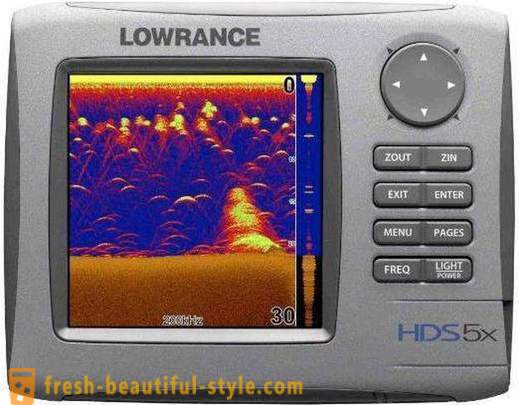 Finder Lowrance Fish, revizuire modele comentarii. senzor de sonar Lowrance