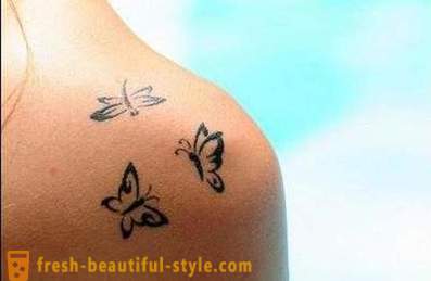 Tatuaje mici pentru fete: o varietate de opțiuni și caracteristici imagini purtabile