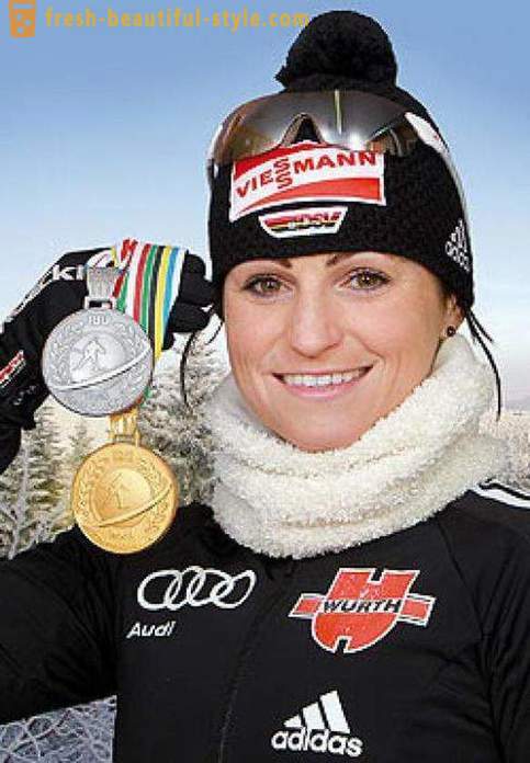 Andrea Henkel: Marele biathlete german