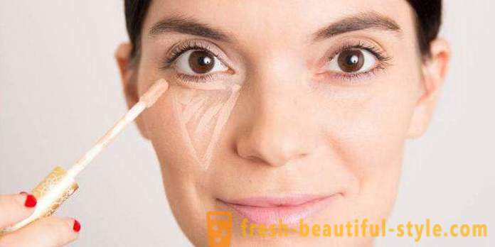 Cum de a masca un ochi negru dintr-o lovitură: cosmetice, în special recomandările și
