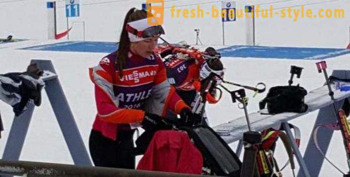 Biathlete Belarus Darya Domracheva: biografia, viața personală, realizările sportive