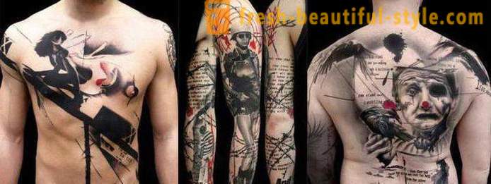 Tatuaj thrash Polka: Caracteristici