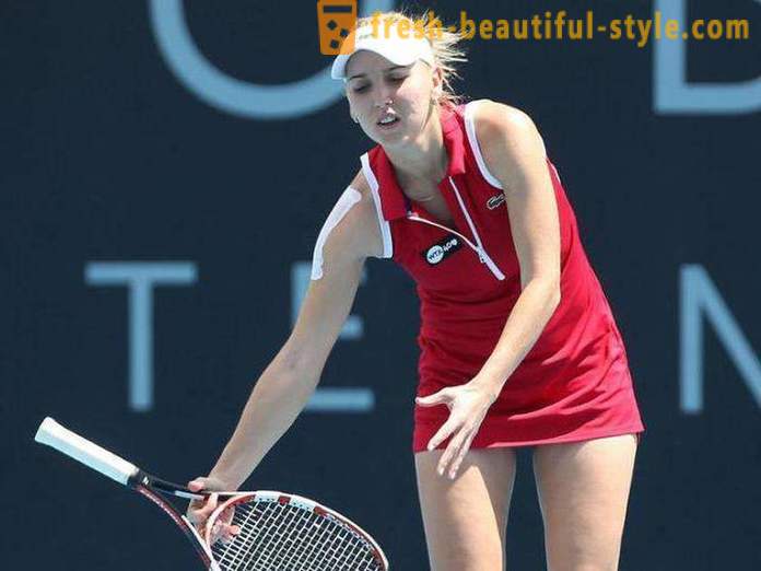 Elena Vesnina: talentat jucator de tenis din Rusia