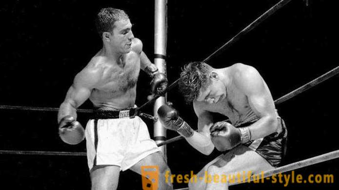 Boxer Rocky Marciano: Biografie si foto
