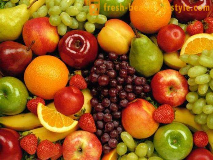 Ce fructe pot fi consumate cu pierderea in greutate: o listă de produse