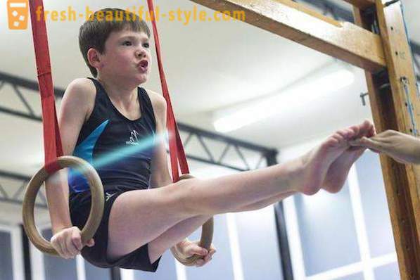 Inel de gimnastică - un instrument eficient pentru puterea de formare