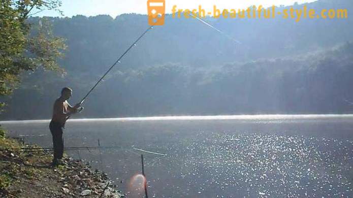 Pescuitul pe mamelonul. Caracteristici de pescuit de vară