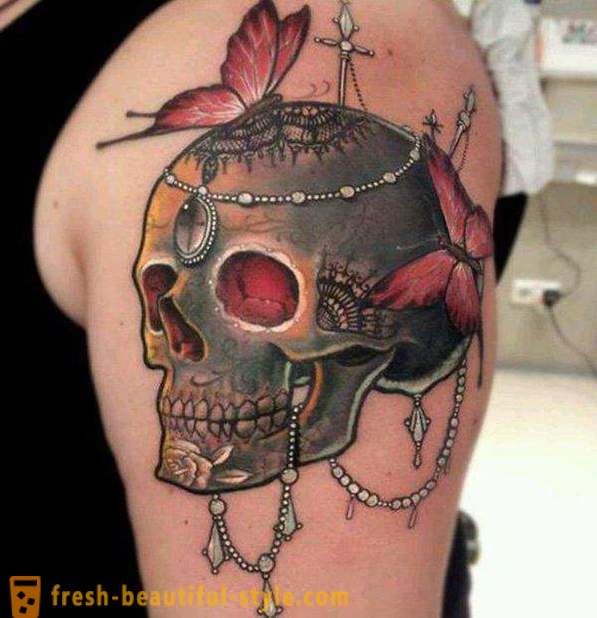 Tatuaj „Craniu“: ce înseamnă acest tatuaj?