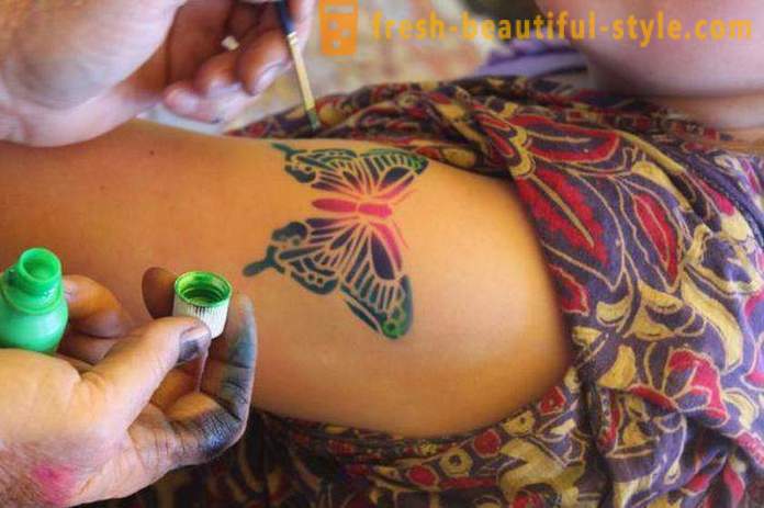 Tatuaje temporare pentru 3 luni, fără utilizarea de henna și aplicarea acesteia