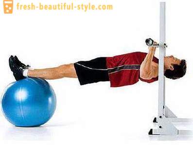 Reverse push-up-uri pentru triceps