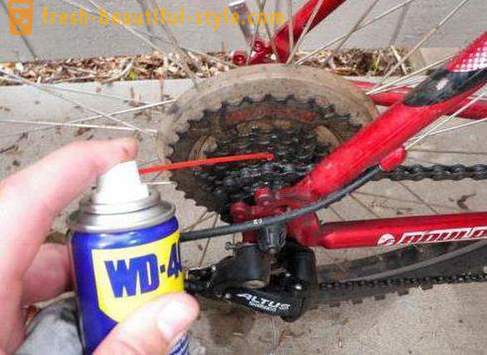 Cum de a lubrifia un lanț de bicicletă acasă? Mai bine lubrifiați un lanț de bicicletă în timpul iernii, după iarnă?