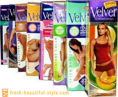 Crema pentru depilare Velvet: Ghid și recenzii
