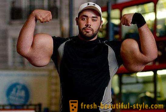 Cele mai mari biceps din lume aparține cui?