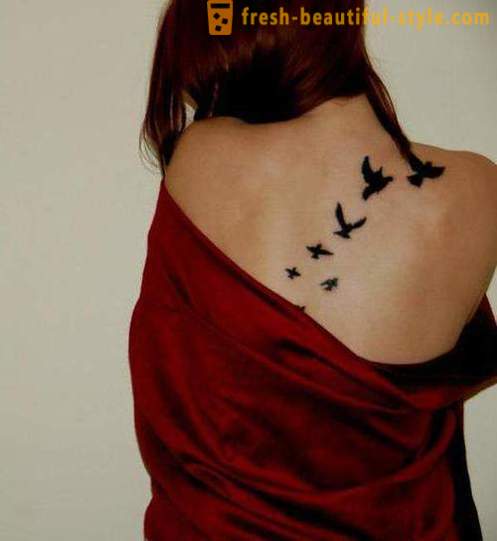 Tatuaj feminin frumos - că cotlet și în cazul în care există o imagine