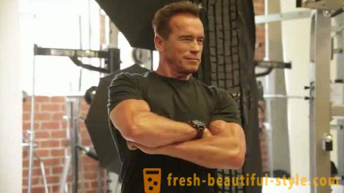 Metode de masă musculară: apăsați Arnold