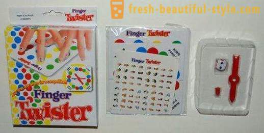 Divertisment pentru copii și adulți - Finger Twister. reguli de joc