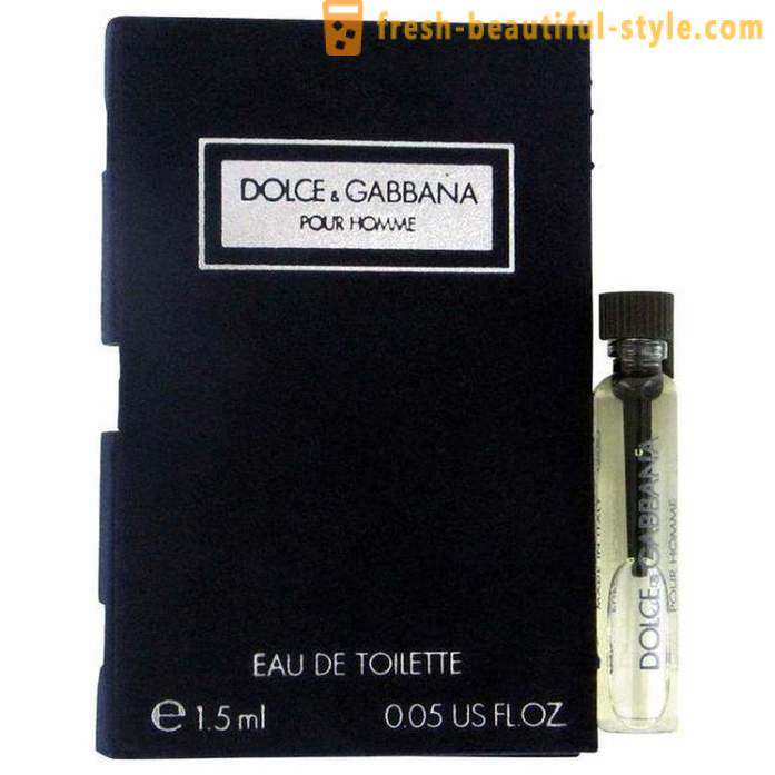 Apă de toaletă specială „Dolce Gabbana“: istoria și arome
