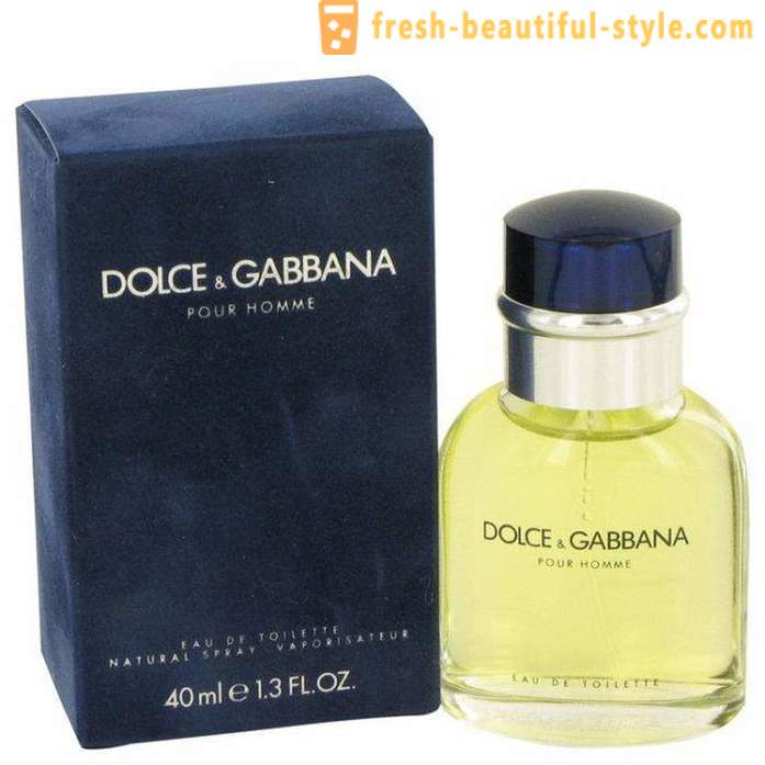 Apă de toaletă specială „Dolce Gabbana“: istoria și arome