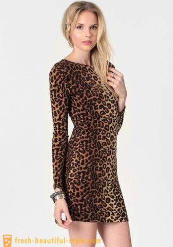 Leopard rochie prădător frumos