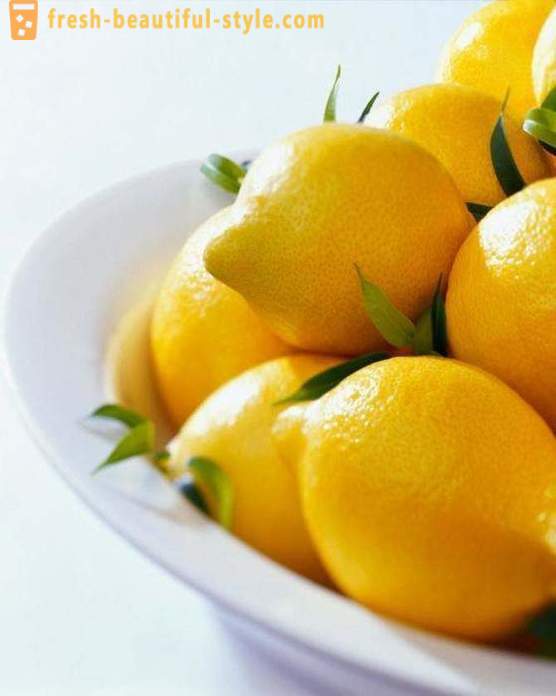 Lemon dieta: pierde în greutate și băutură