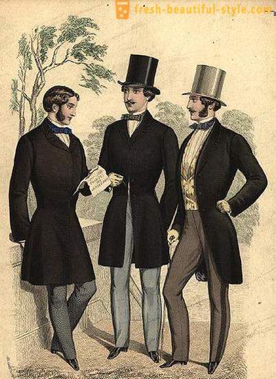 Moda pentru bărbați a secolului al 19-lea. tendințe